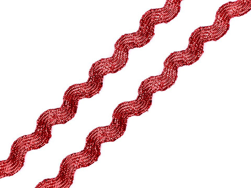 Ruban Ric Rac Arc-en-ciel, largeur 5 mm - 13.5m