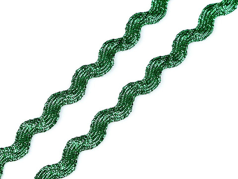 Ruban Ric Rac Arc-en-ciel, largeur 5 mm - 13.5m