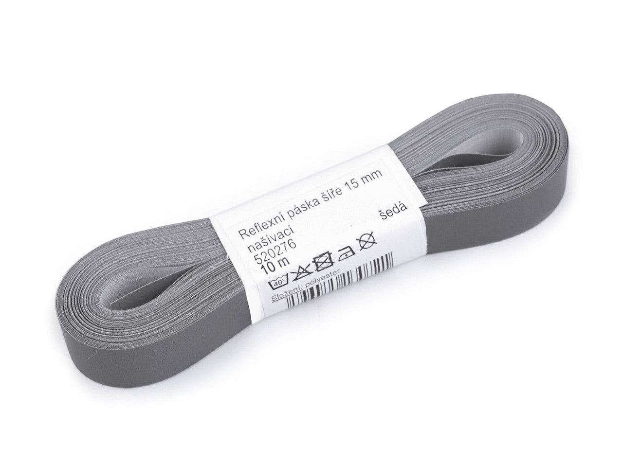 Bande réfléchissante à coudre, largeur 15 mm