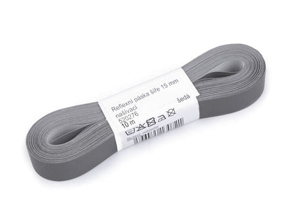Bande réfléchissante à coudre, largeur 15 mm