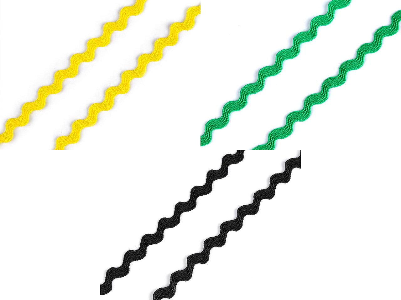 Ruban zigzag, largeur 3,5 mm - 28m