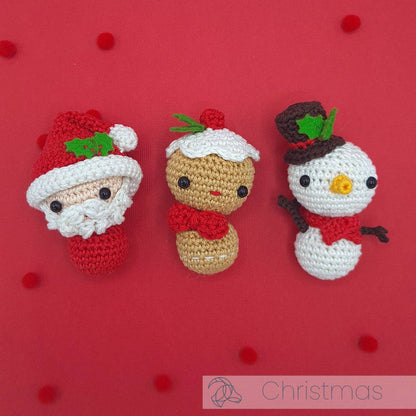 Hardicraft - Kit de crochet à faire soi-même - Mini bonhomme de neige