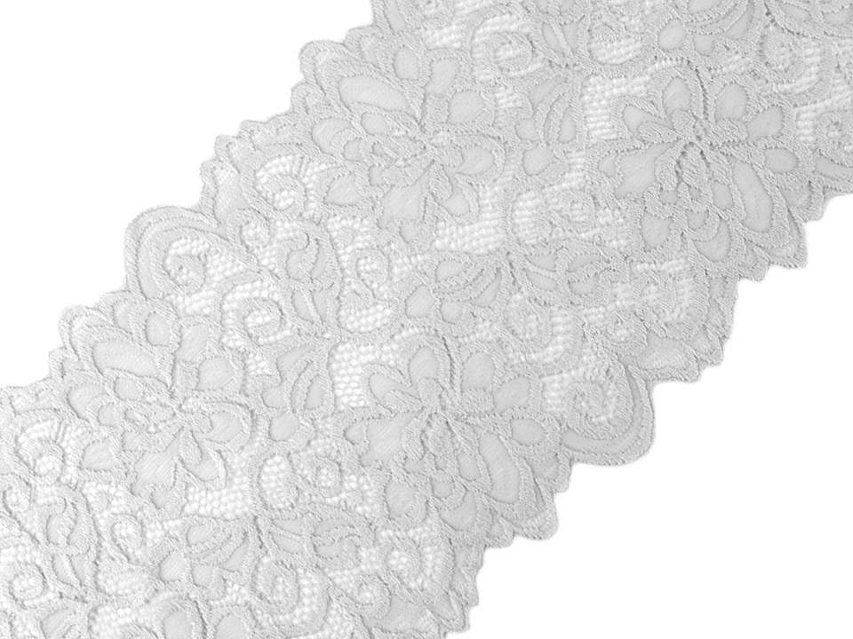 Dentelle élastique, largeur 15 cm
