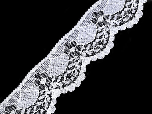 Liseré en dentelle polyamide, largeur 40 mm - 270m