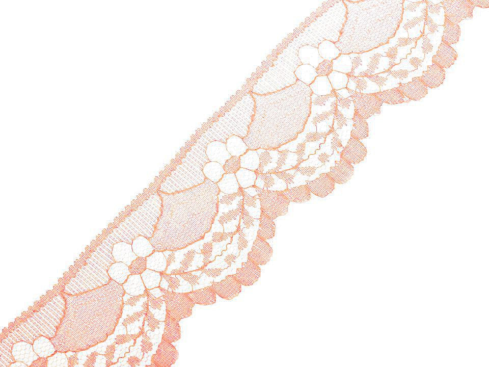 Liseré en dentelle polyamide, largeur 40 mm - 270m