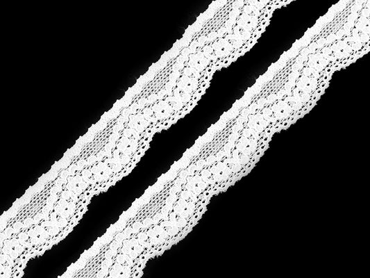 Dentelle élastique, largeur 25 mm