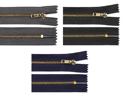 FAG métallique n°3, longueur 18 cm, pour pantalon