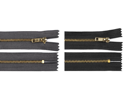 FAG métallique No 4, longueur 20 cm, pour pantalon