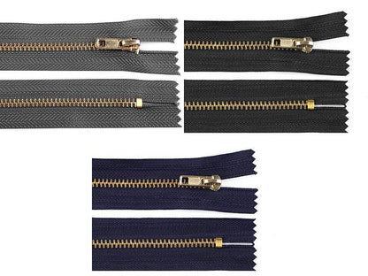 FAG métallique No 4, longueur 16 cm, pour pantalon