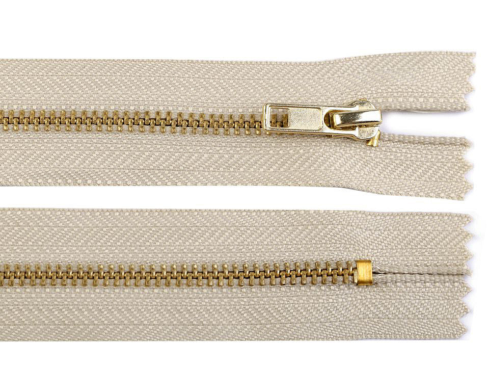 FAG métallique No 4, longueur 16 cm, pour pantalon