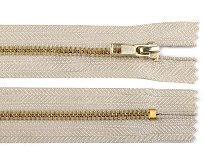 FAG métallique No 4, longueur 16 cm, pour pantalon