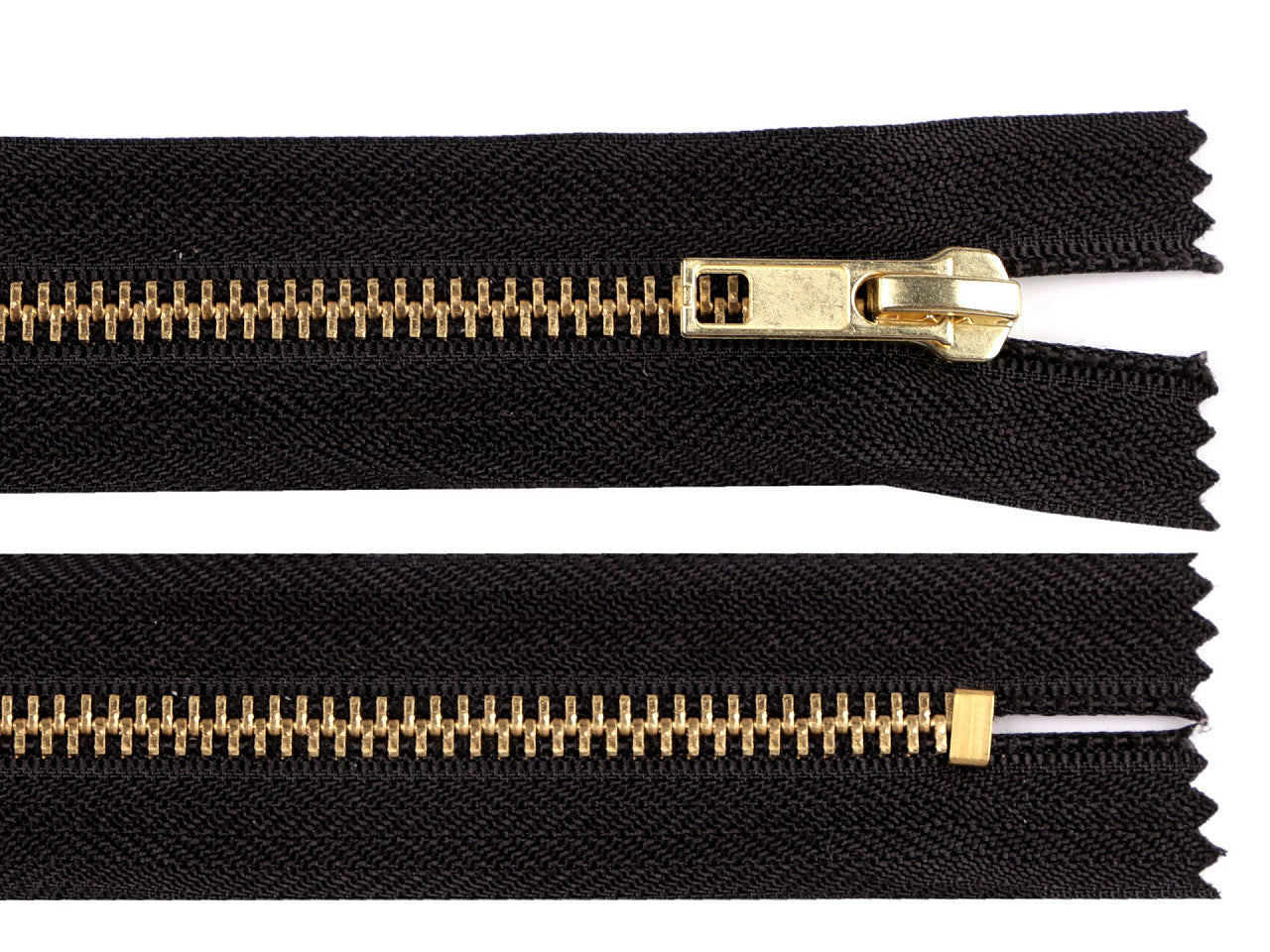 FAG métallique No 5, longueur 18 cm, pour jeans