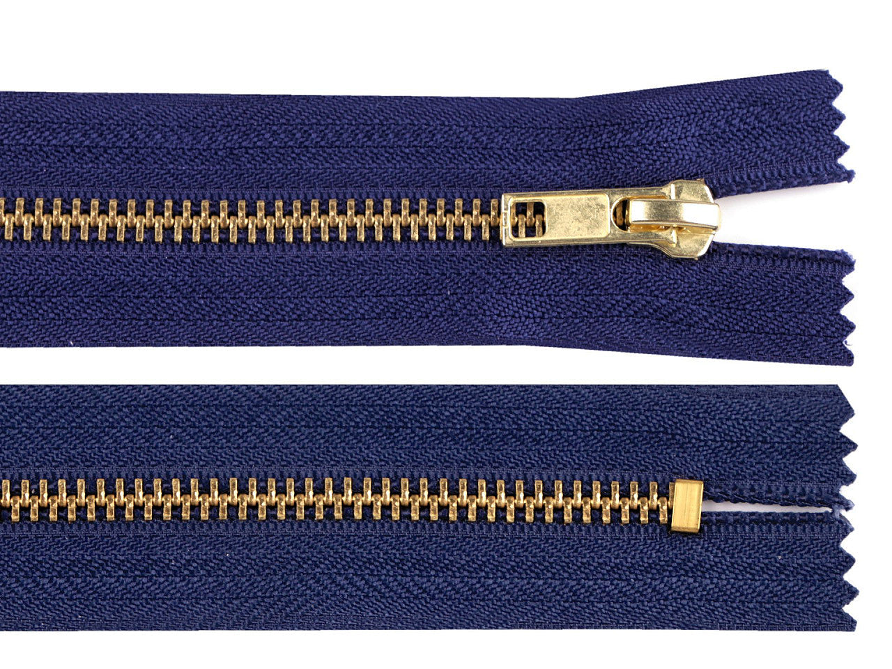 FAG métallique No 5, longueur 18 cm, pour jeans