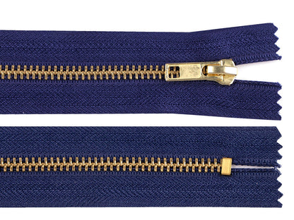 FAG métallique No 5, longueur 18 cm, pour jeans