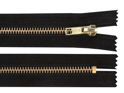 FAG métallique N<sup>o</sup> 5, longueur 10 cm, pour jeans
