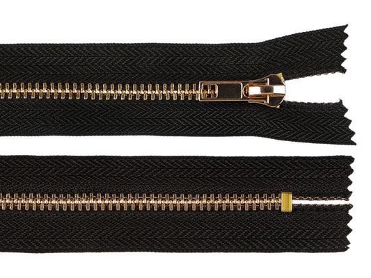 FAG métallique N<sup>o</sup> 5, longueur 12 cm, pour jeans