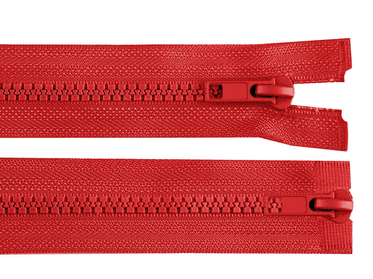 FAG bidirectionnelle en plastique No 5, 2 glissières, longueur 100 cm
