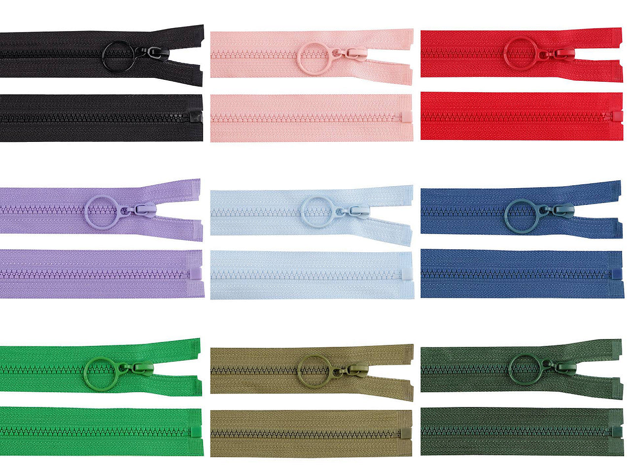 FAG injectée No 3, extrémité ouverte avec boucle, longueur 30 cm