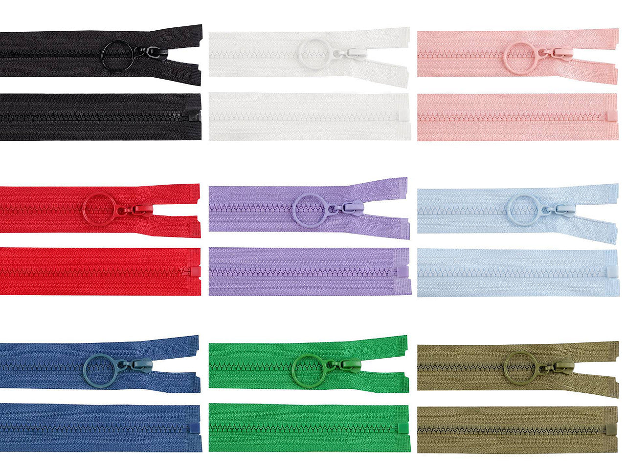 FAG injectée No 3, extrémité ouverte avec boucle, longueur 40 cm
