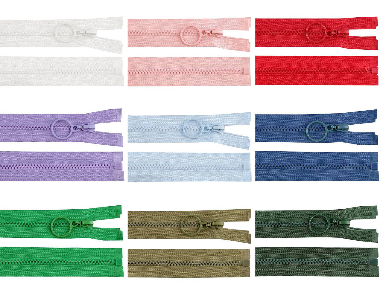 FAG injectée No 3, extrémité ouverte avec boucle, longueur 60 cm