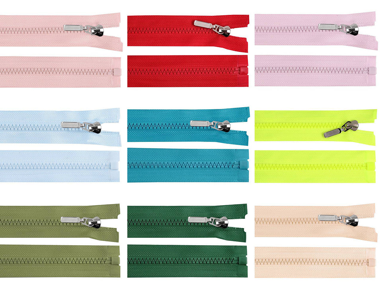 FAG injectée n°5 60cm avec glissière décorative