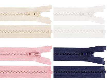 FAG YKK en plastique, No5, longueur 50 cm, séparable