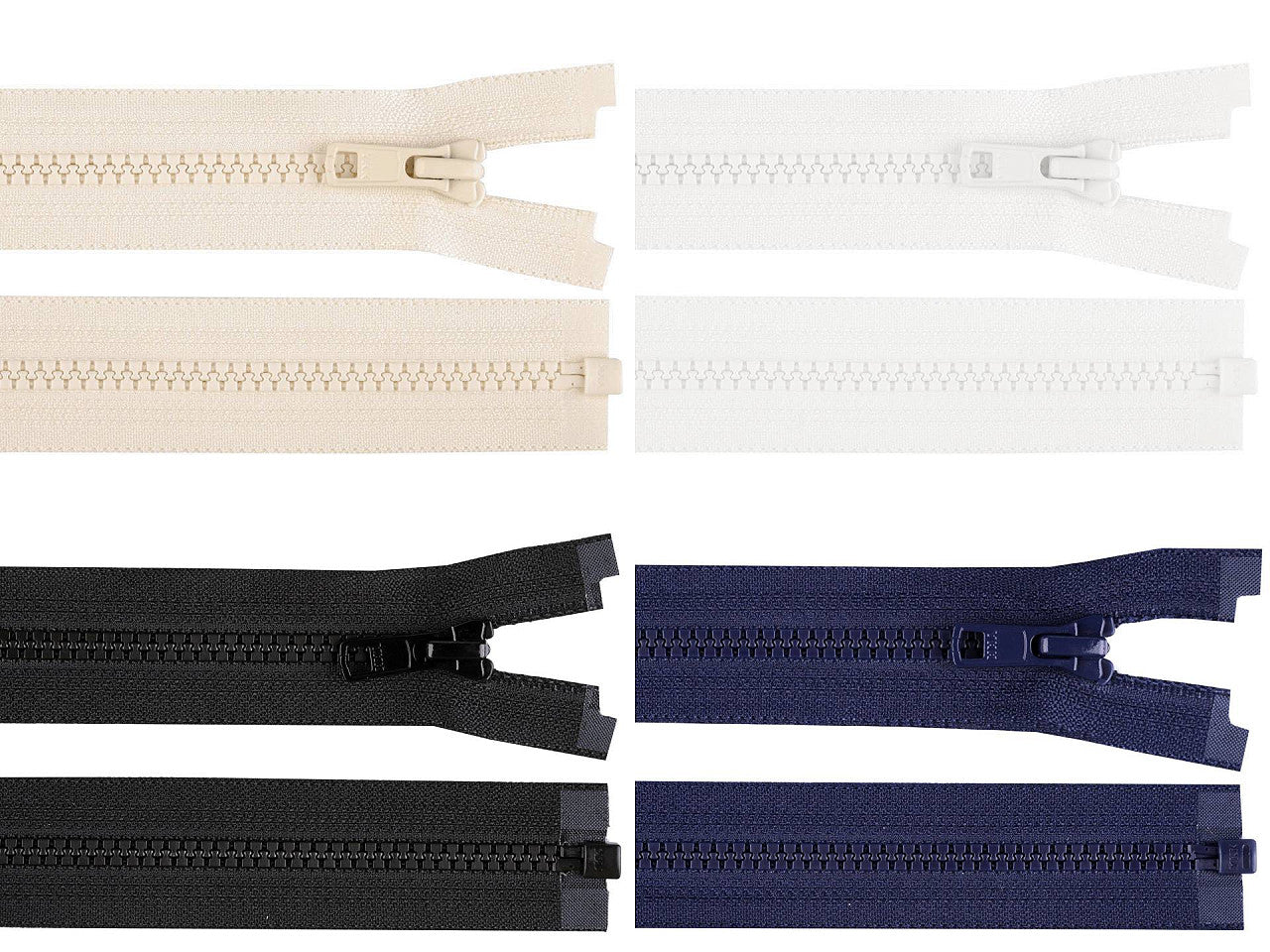 FAG YKK en plastique, No5 90cm séparable