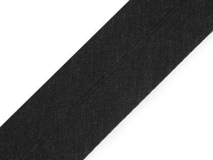 Ruban de biais en coton, largeur pliée 40 mm