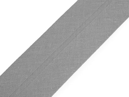 Ruban de biais en coton, largeur pliée 40 mm