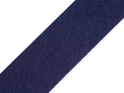 Ruban de biais en coton, largeur pliée 40 mm
