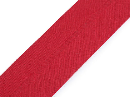 Ruban de biais en coton, largeur pliée 40 mm