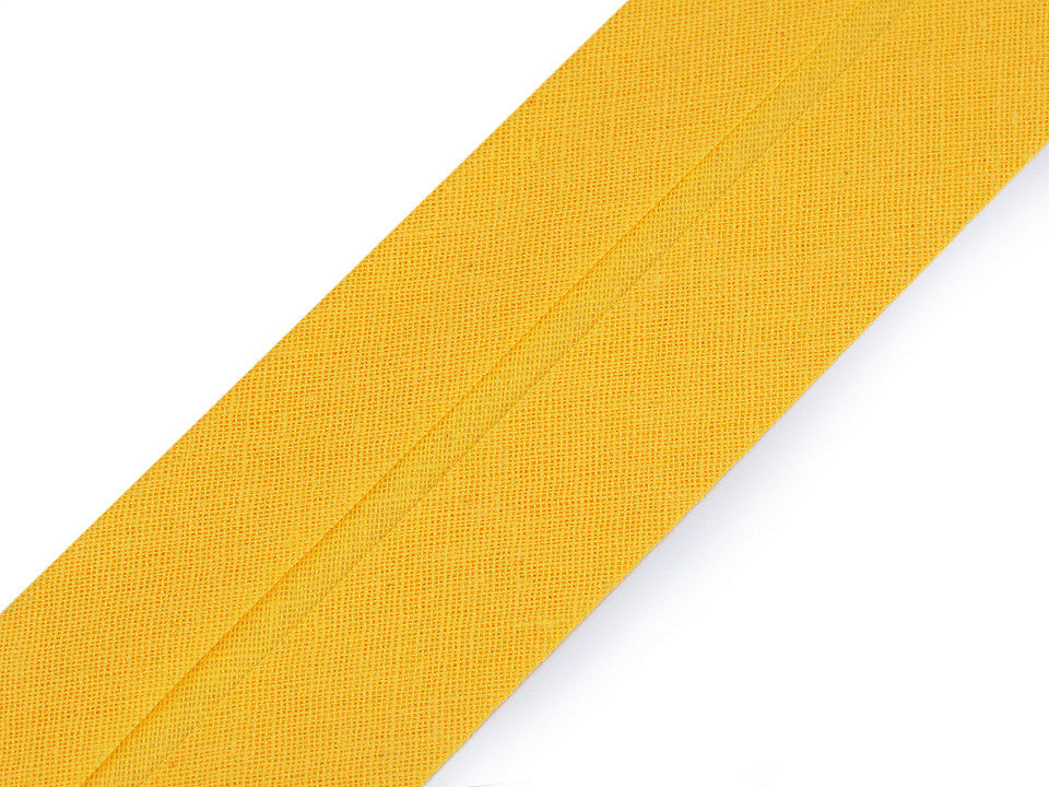 Ruban de biais en coton, largeur pliée 40 mm
