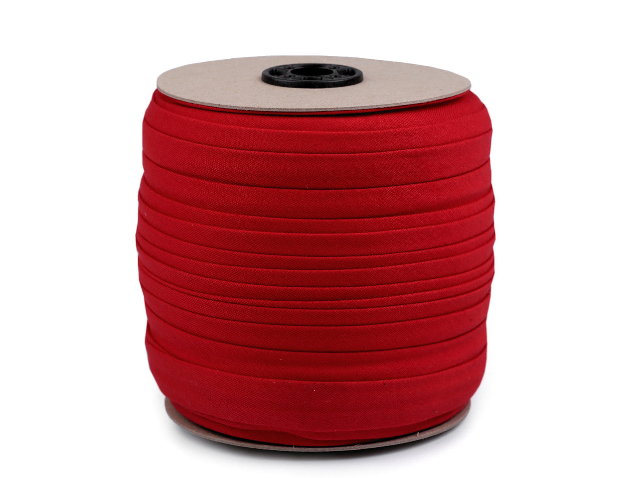 Ruban de biais en coton, largeur pliée 20 mm, élastique