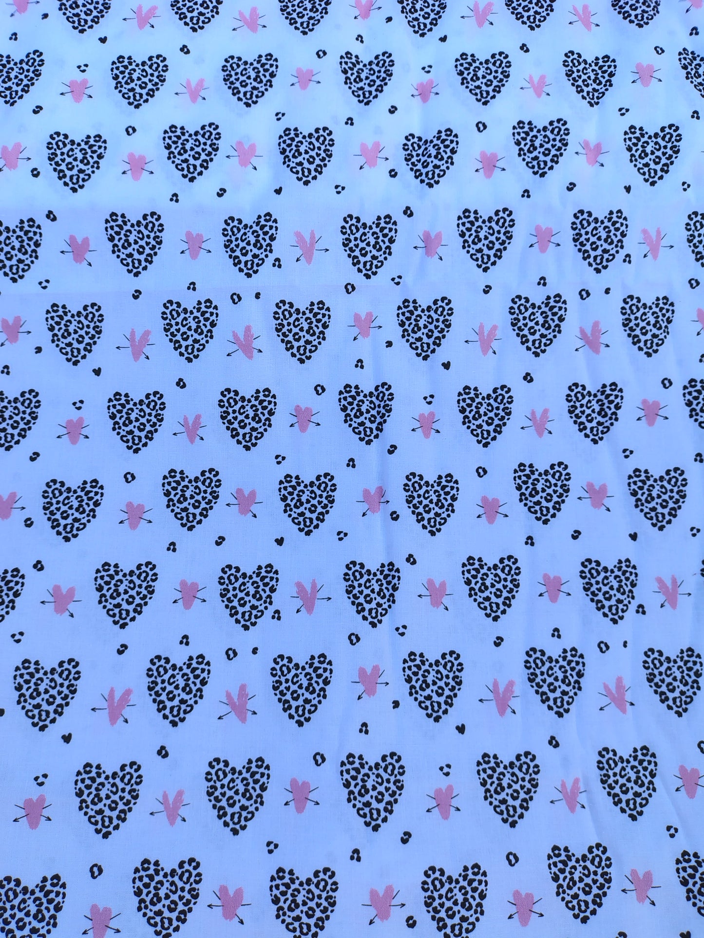 Tissu imprimé en France 61737C — Kokoro fond bleu