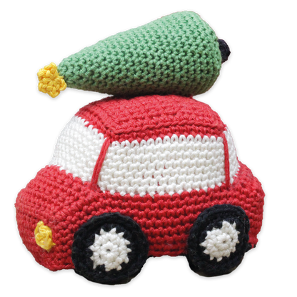 Hardicraft - Kit de crochet DIY - Voiture de Noël
