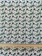 Tissu imprimé en France 62392X — Olives fond écru