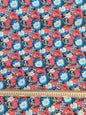Tissu imprimé en France 62909C — Hanabana fond marine