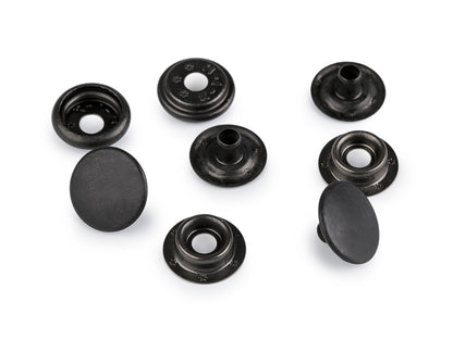 Boutons pression, Ø 15 mm (AM6), pour tissus épais, en vrac - 100pc