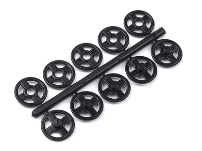 Boutons pression en plastique, Ø 7 mm - Ø 15 mm - par 50