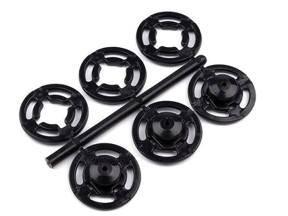 Boutons pression en plastique, Ø 7 mm - Ø 15 mm - par 50