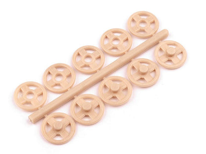 Boutons pression en plastique, Ø 7 mm - Ø 15 mm - par 50