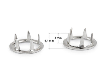 Boutons pression Roland Baby, Ø 11 mm, pour tissus fins - 1carte
