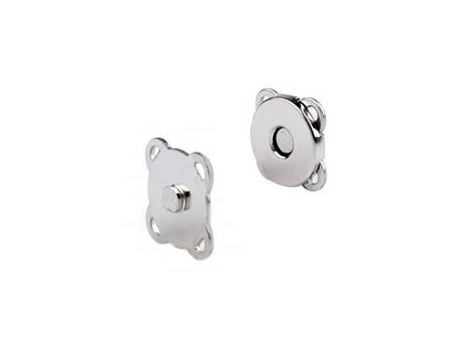 Boutons pression magnétiques à coudre, Ø 10 mm - 10set