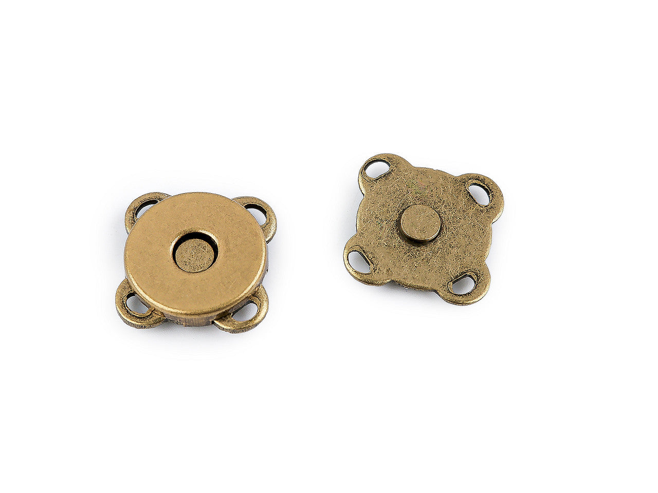 Boutons pression magnétiques à coudre, Ø 10 mm - 10set