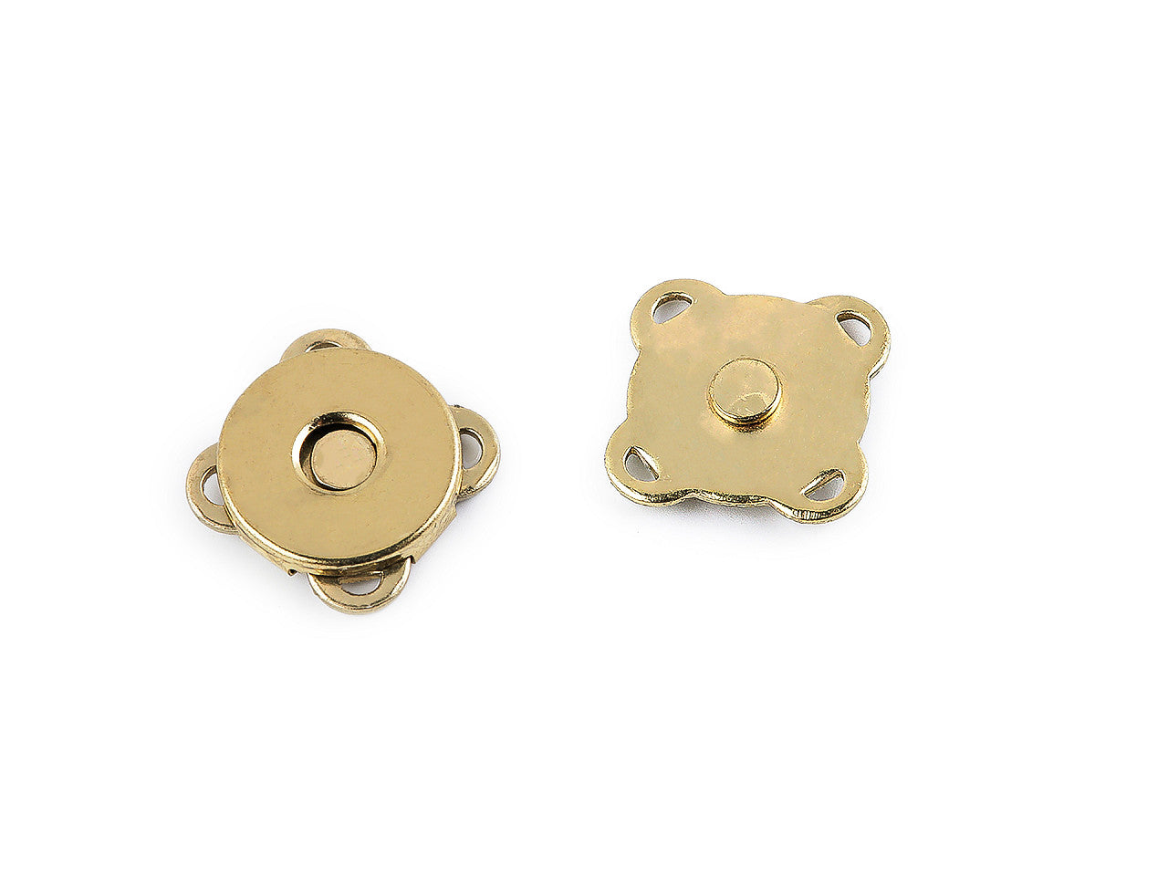 Boutons pression magnétiques à coudre, Ø 10 mm - 10set