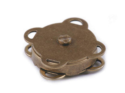 Boutons pression magnétiques à coudre, Ø 14 mm - 5set
