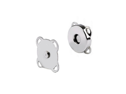 Boutons pression magnétiques à coudre, Ø 14 mm - 5set
