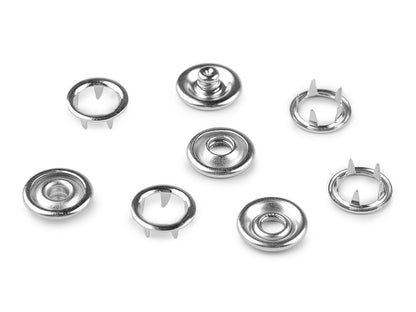 Boutons pression Roland Baby, Ø 11 mm, pour tissus épais, en vrac - 500set