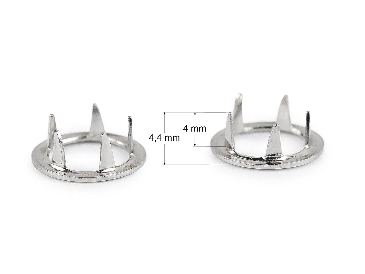 Boutons pression Roland Baby, Ø 11 mm, pour tissus épais, en vrac - 500set