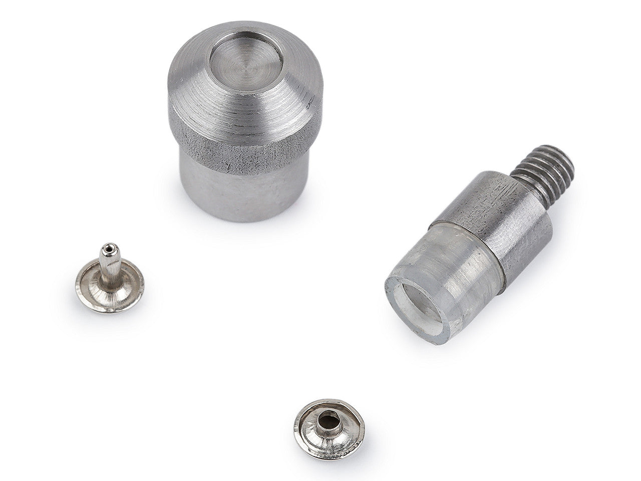 Moule pour rivets creux double face, Ø 10 mm - 1set